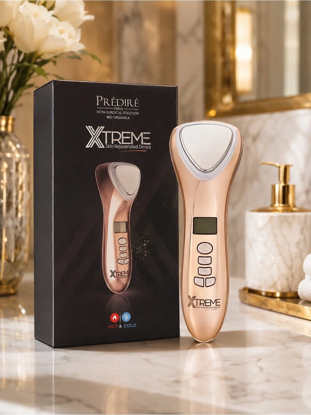 Predire Paris XTREME Hot & Cold Skin Rejuvenation Device D002 NIB